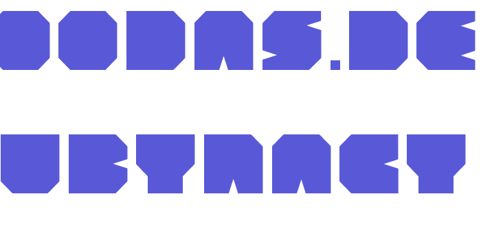 BOODAS.DE | Subtract Font